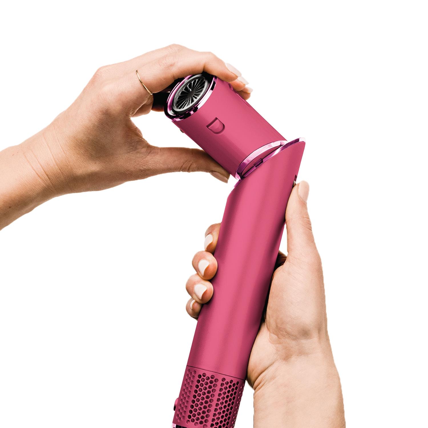 FLEXSTYLE  MULTIESTILIZADOR DE CABELLO HD442BP MALIBU PINK  PARA TODO TIPO DE CABELLO 6 EN 1 (MULTI-ESTILIZADOR PARA CABELLO)